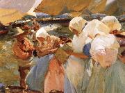 Joaquin Sorolla Y Bastida Selling the Cath at Valencia Sweden oil painting artist